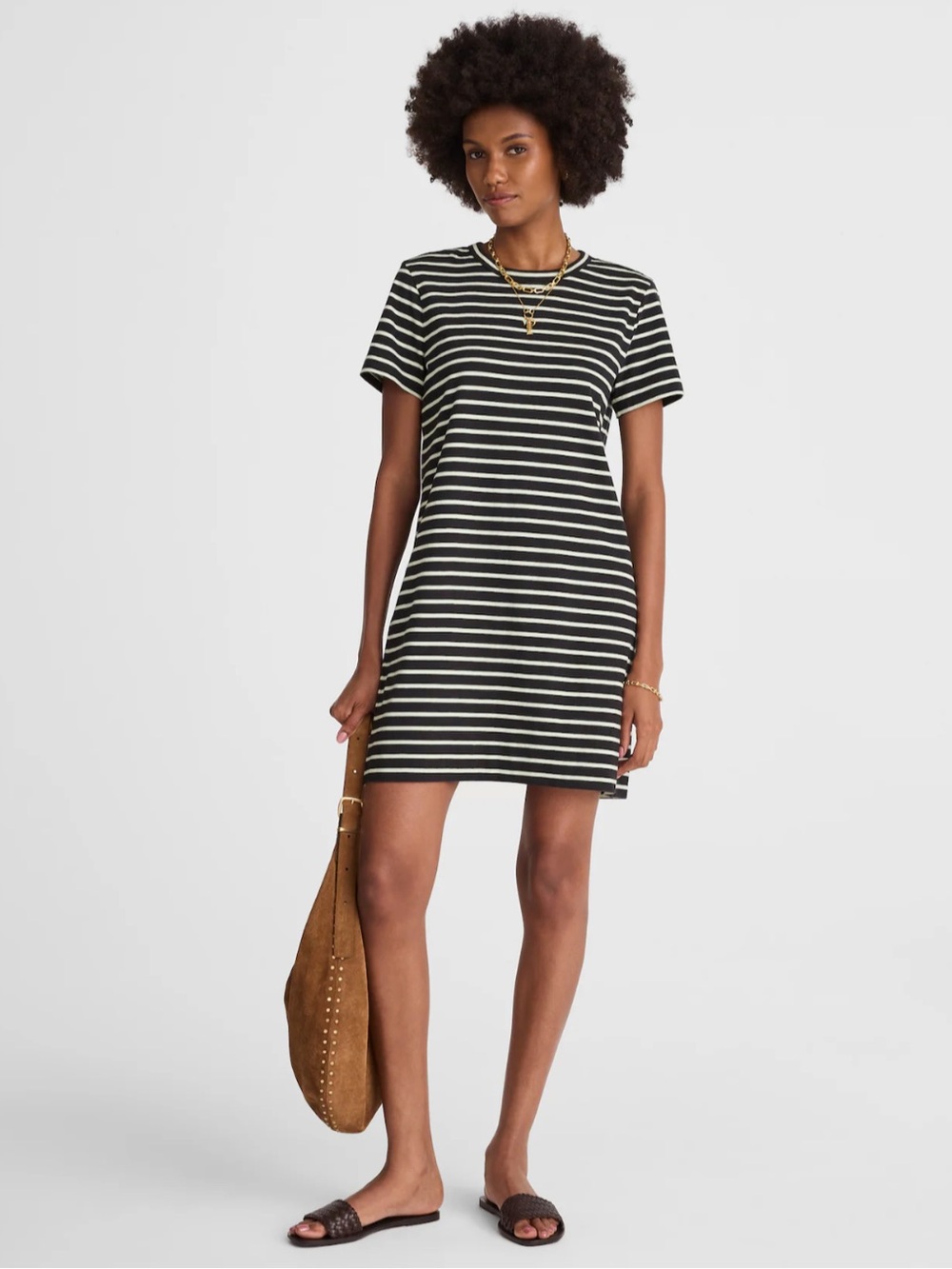 Madewell Dress L Comfy Blue